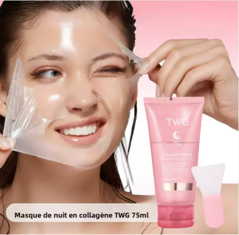 Masque de Nuit Filmogène au Collagène 75ml pour le Visage: 12500