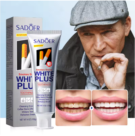 Dentifrice pour fumeurs de cigarette 12000