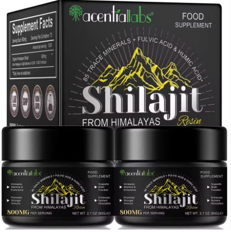 SHILAJIT RESINE: AUGMENTATEUR DE L'ENDURANCE IMMUNITAIRE, DE LA TESTOSTERONE, PROTECTION DES MALADIES CARDIOVASCULAIRES ET REGULATION HORMONALE